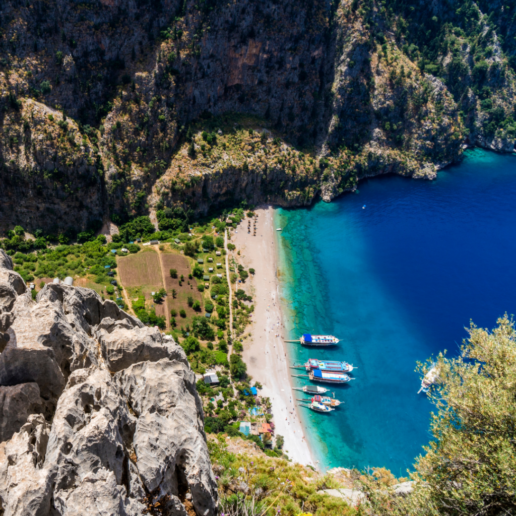 Sailing Trips to Butterfly Valley